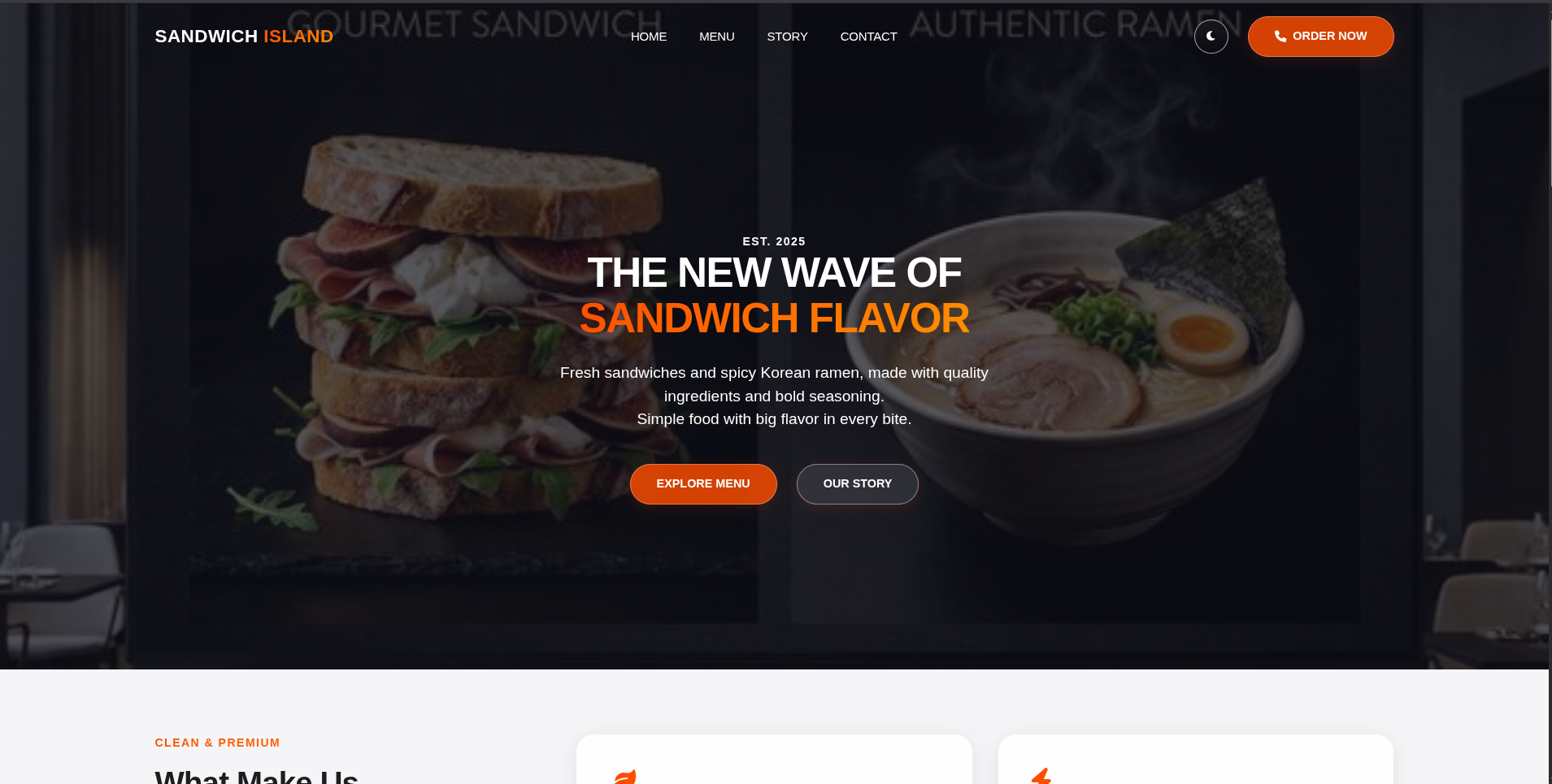 Sandwich Island preview